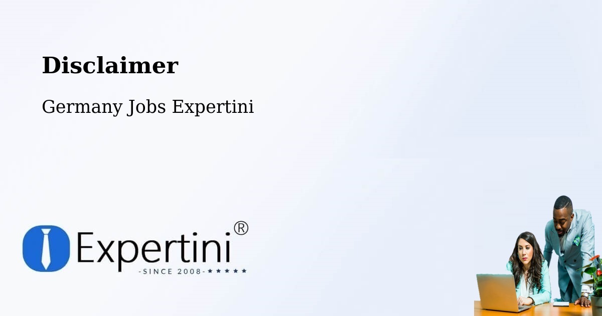 Disclaimer – Eichenbarleben - Germany Jobs Expertini