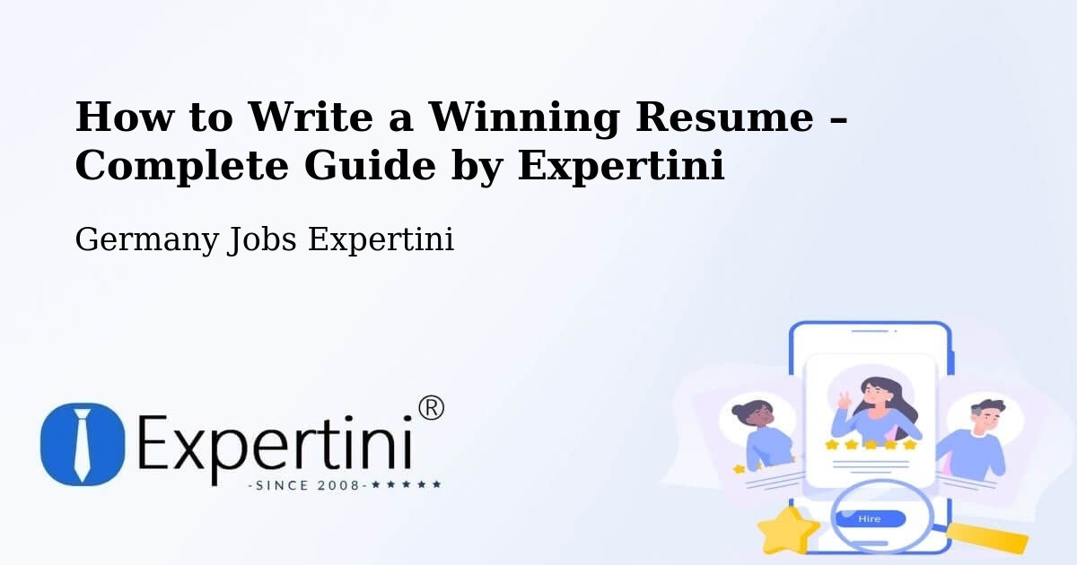 Resume Writing Guide for Job Seekers – Eichenbarleben - Eichenbarleben, Germany Jobs Expertini