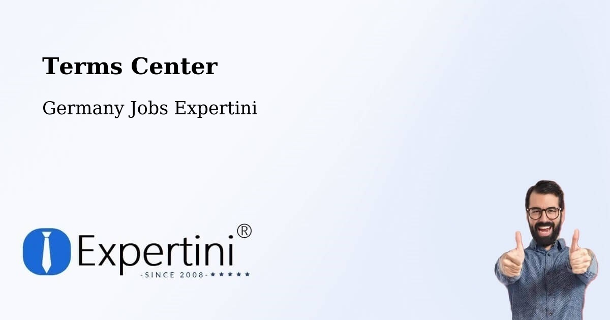 Terms of Service – Eichenbarleben - Germany Jobs Expertini